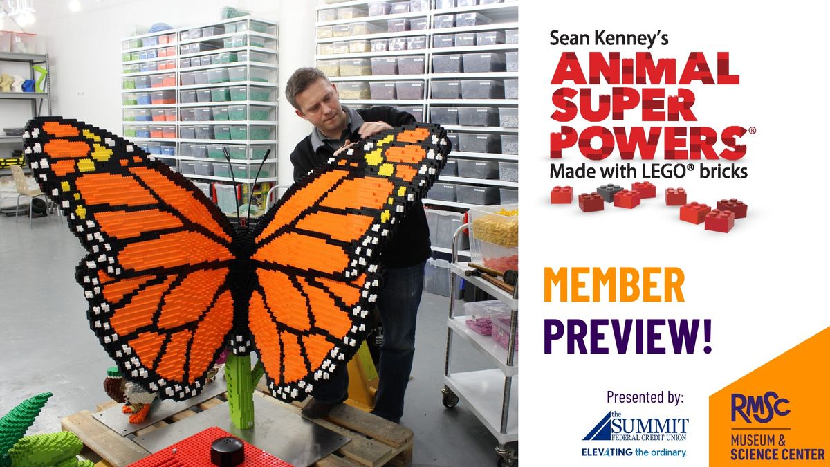 Member Preview: Sean Kenney's Animal Super Powers\u00a9\ufe0f\u2013Made with LEGO\u00a9\ufe0f bricks