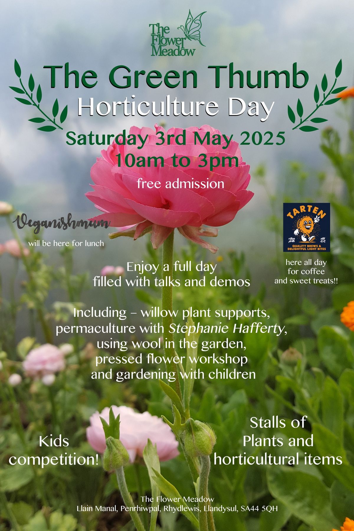 The Green Thumb Horticulture Day 3rd May at The Flower Meadow