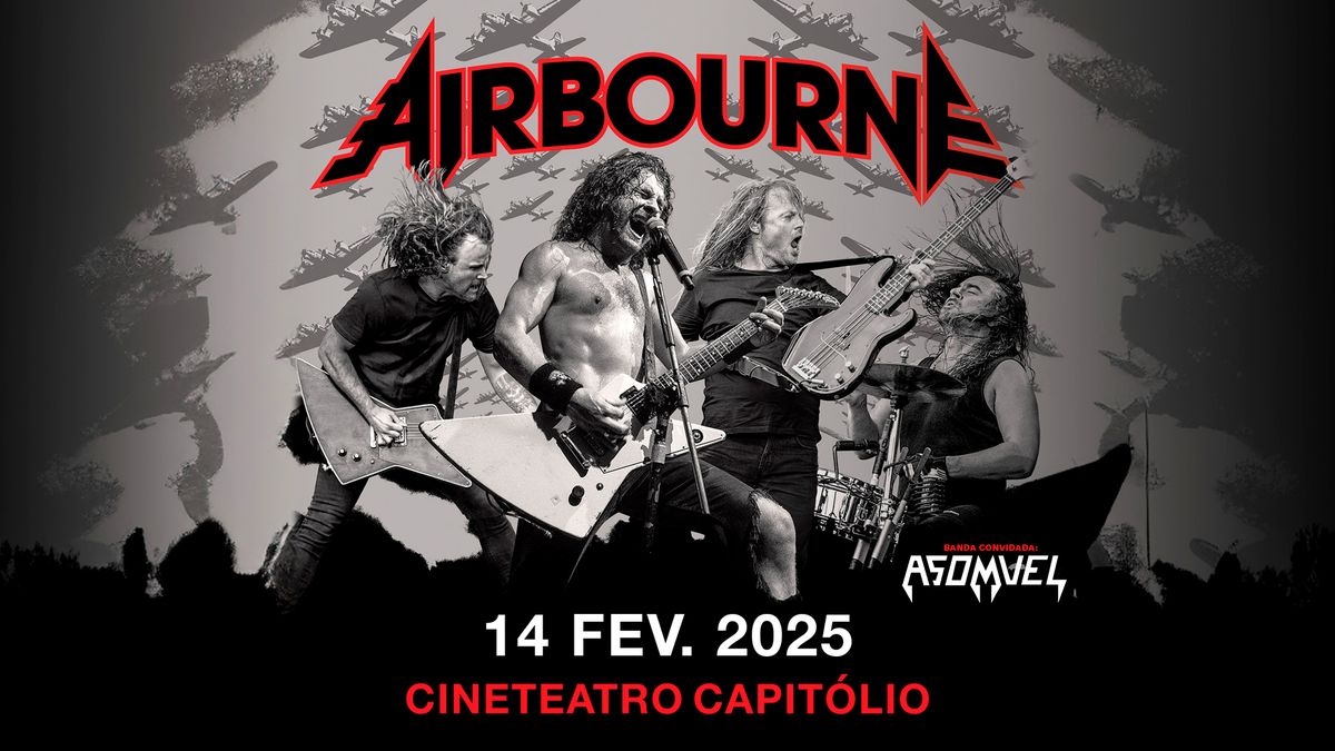 AIRBOURNE | LISBOA | CINETEATRO CAPIT\u00d3LIO