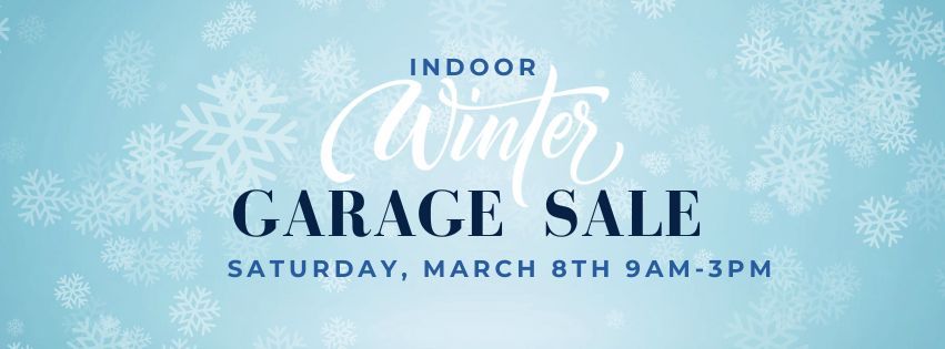 Multi Family Indoor Winter Garage Sale