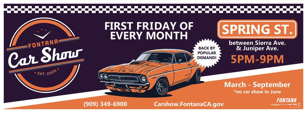 Fontana Monthly Car Show