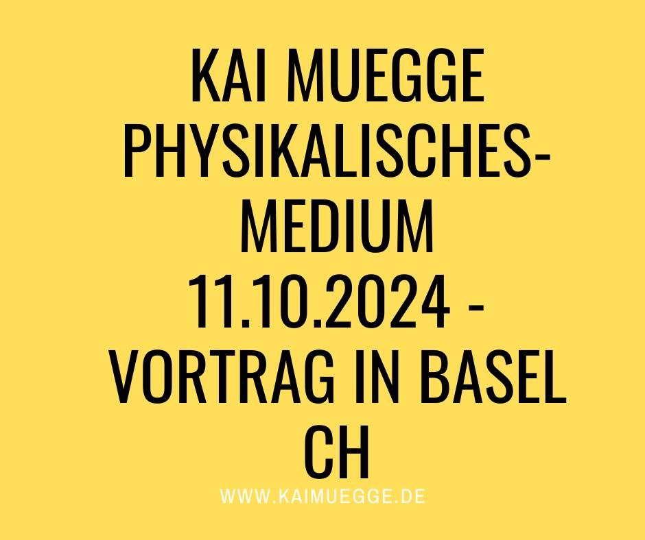 Kai M\u00fcgge - Vortrag - Physikalische Medialit\u00e4t