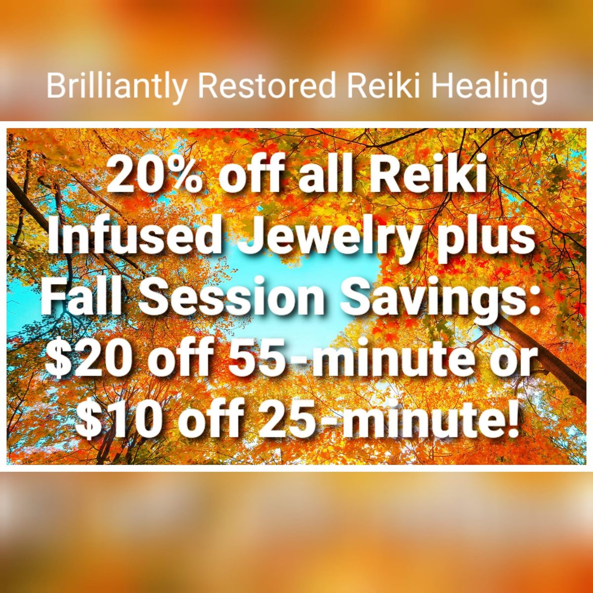 Fall Special Savings 