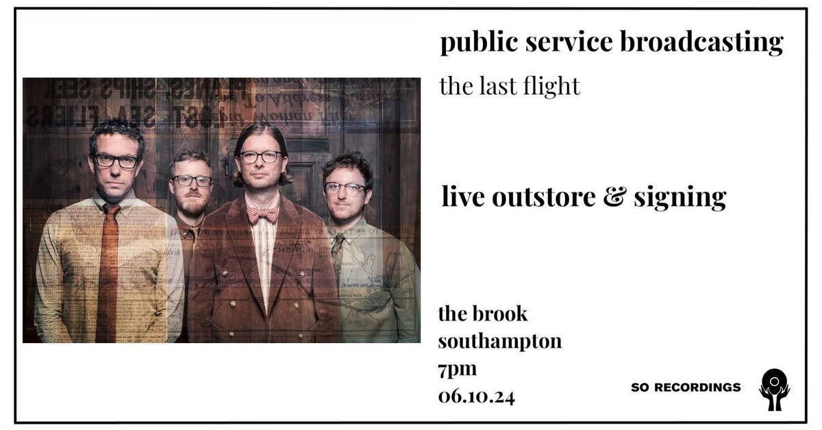 Public Service Broadcasting - The Last Flight - Vinilo Outstore