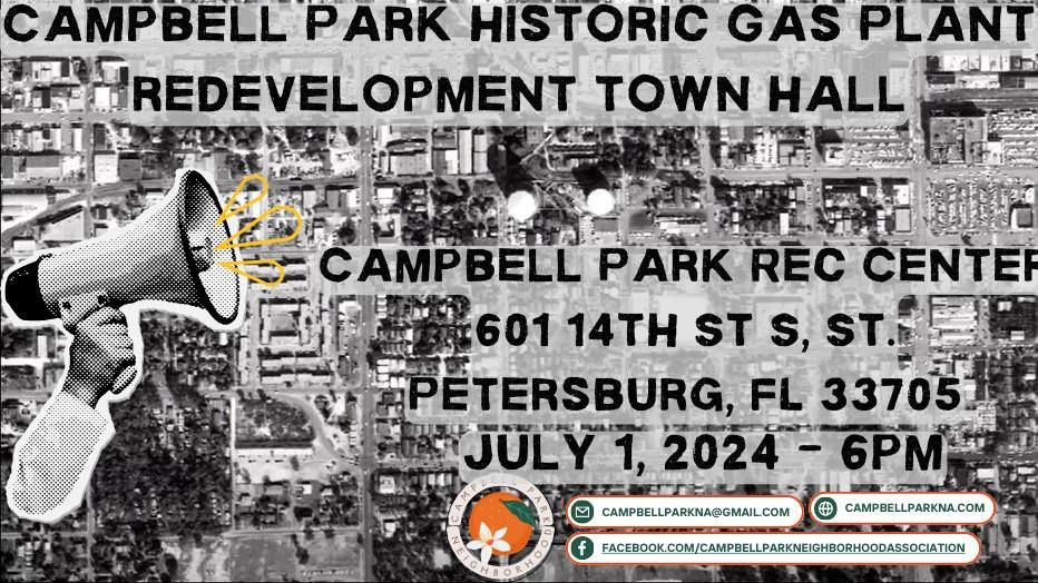 Campbell Park Town Hall:  Historic Gas Plant District Redevelopment