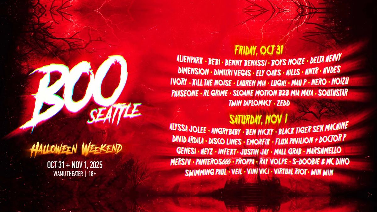 Boo Seattle - Saturday (18+)