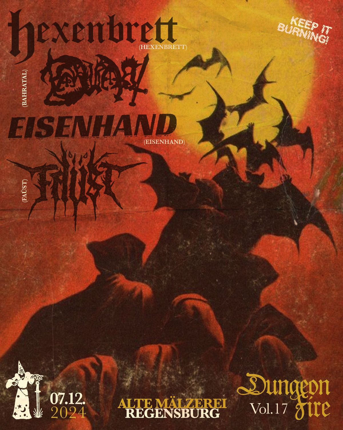 Dungeon Fire Vol. 17 - Hexenbrett, Bahratal, Eisenhand, Fa\u00fcst