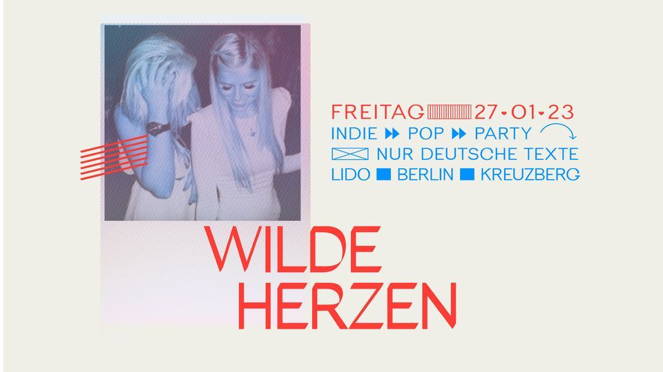WILDE HERZEN \u2022 Die Indie Pop Party mit deutschen Texten \u2022 Berlin