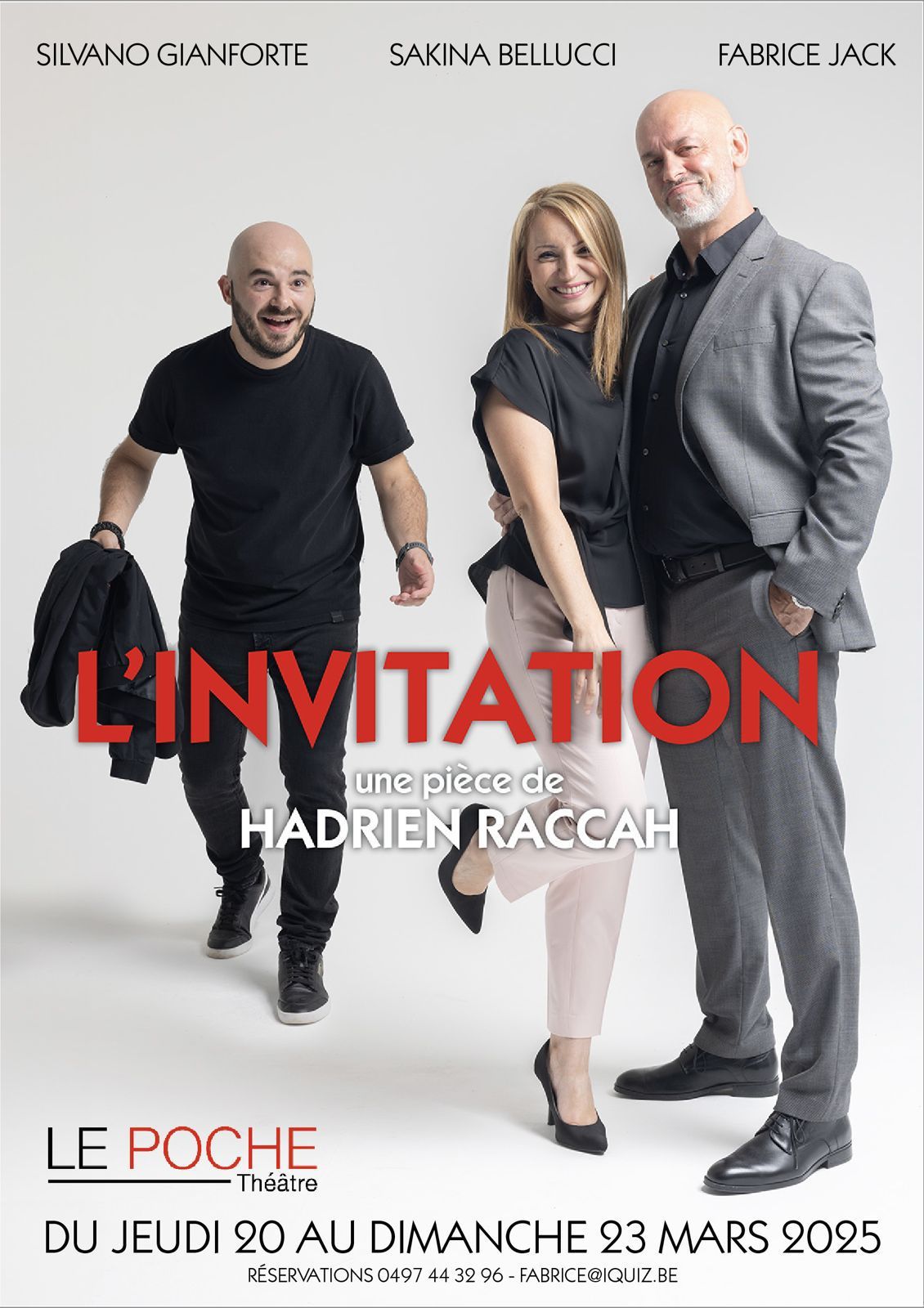 Th\u00e9\u00e2tre "L'invitation" d'Hadrien Raccah