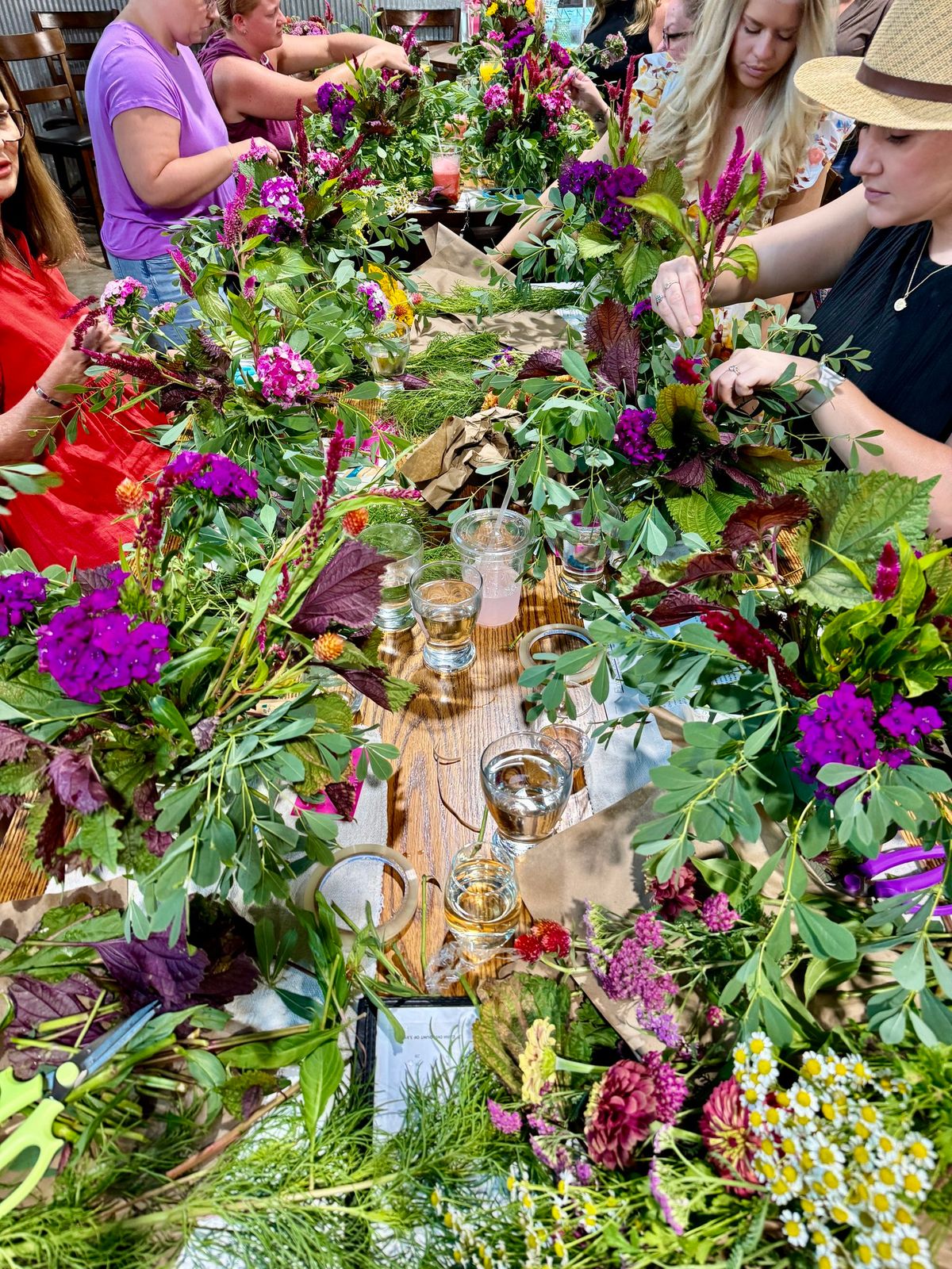 Bites & Blooms - Floral Design Workshop