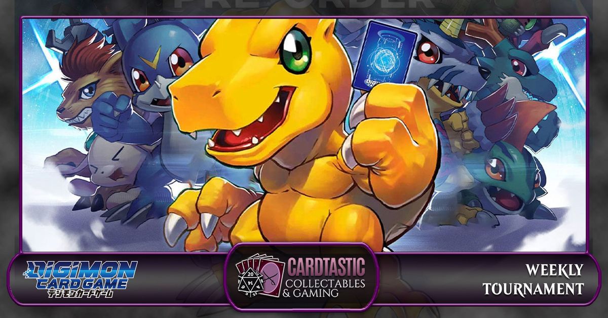 Cardtastic Digimon CG Weekly Tournament