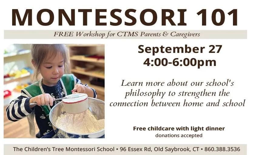 Montessori 101: Free Workshop for Parents