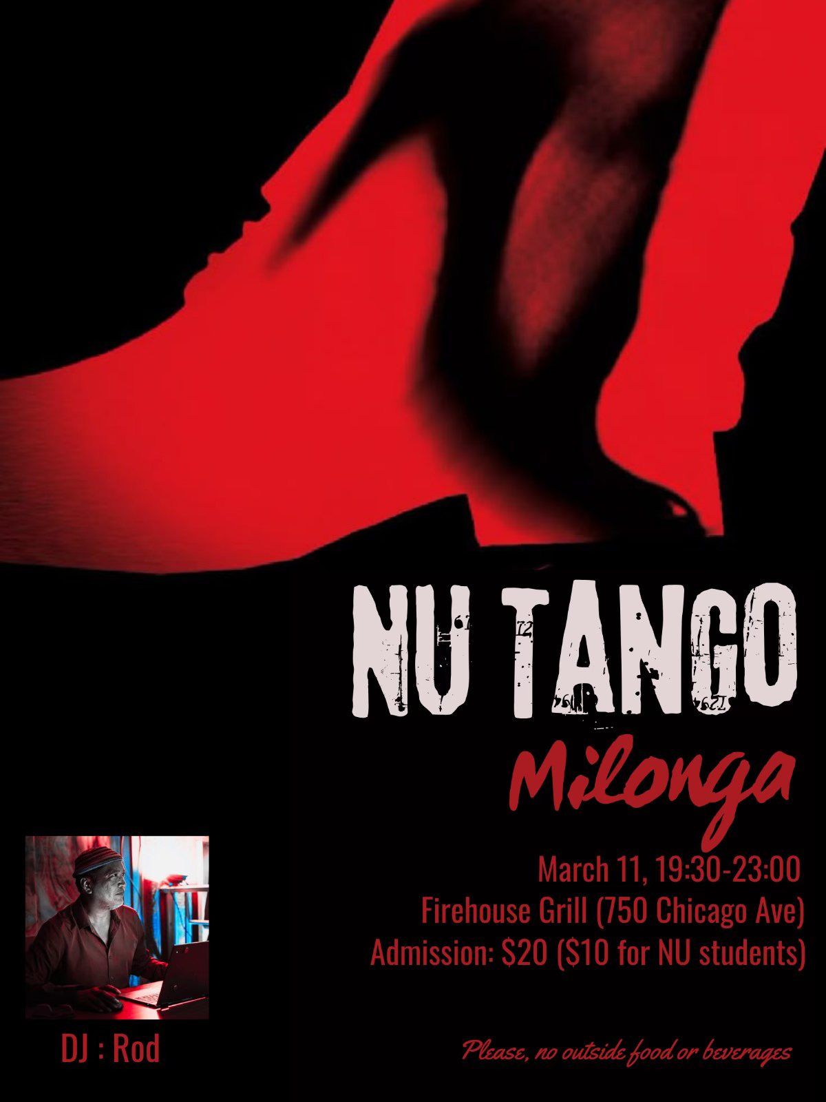 NU Tango MILONGA - Winter Quarter