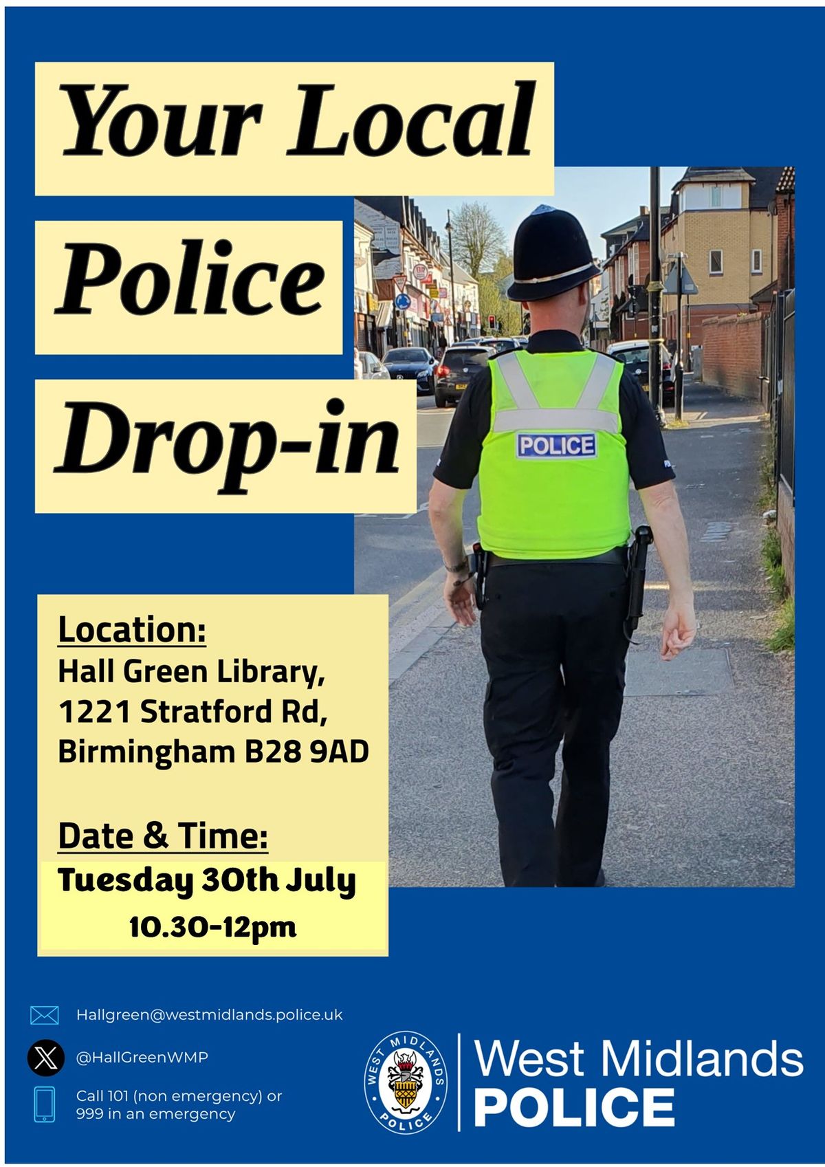 Police Drop-in Surgery