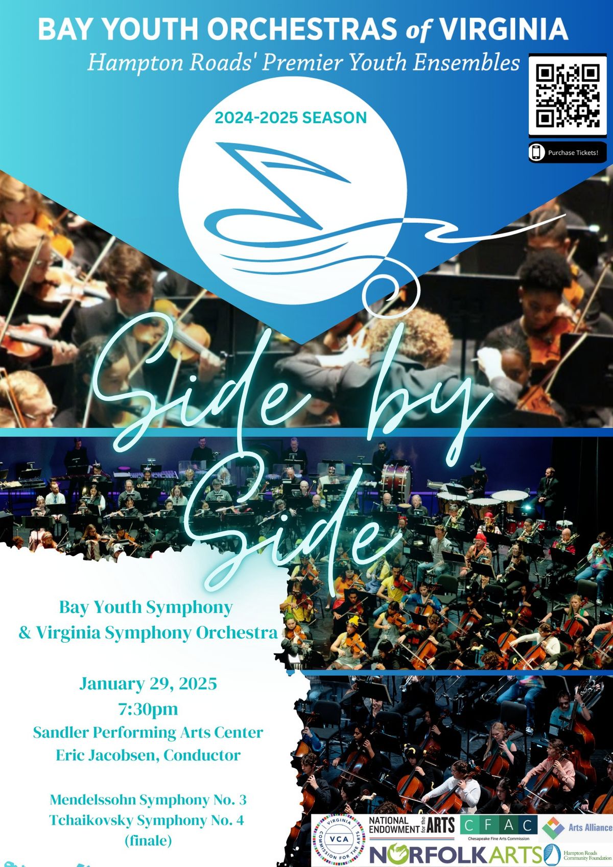 SIDE BY SIDE - Bay Youth Symphony & Virginia Symphony Orchestra