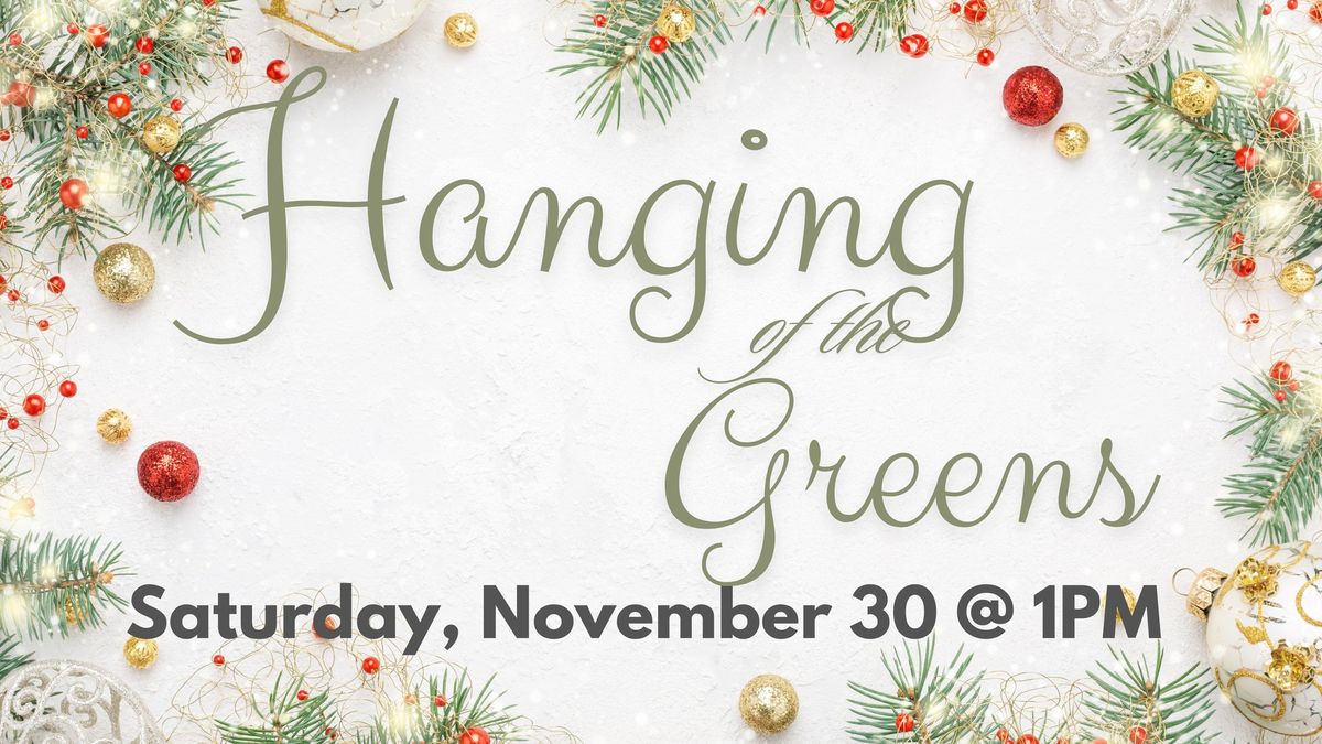 Hanging of the Greens