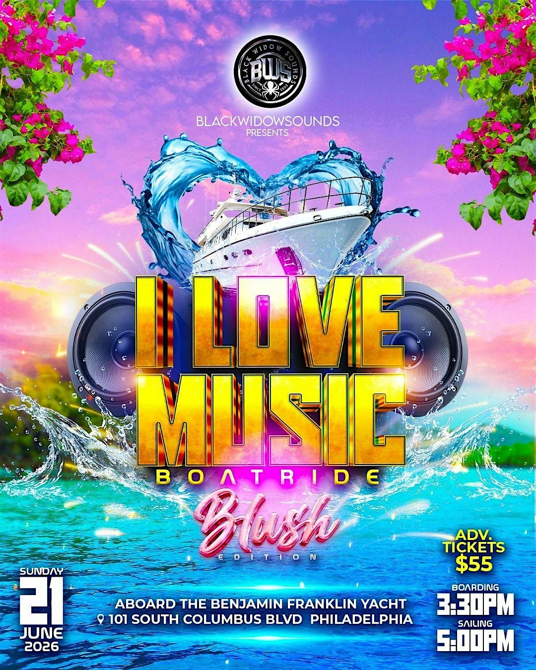 I LOVE MUSIC BOAT RIDE 2026