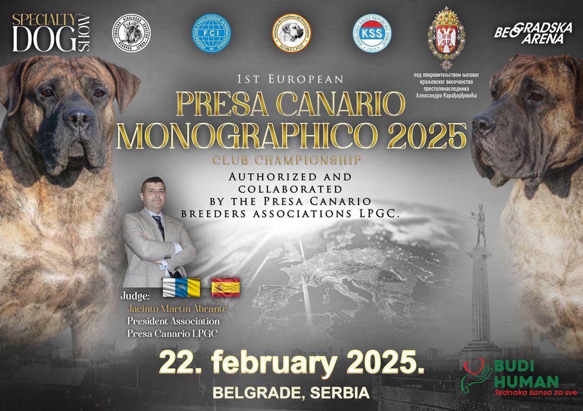 1st European Presa Canario Monographic 2025