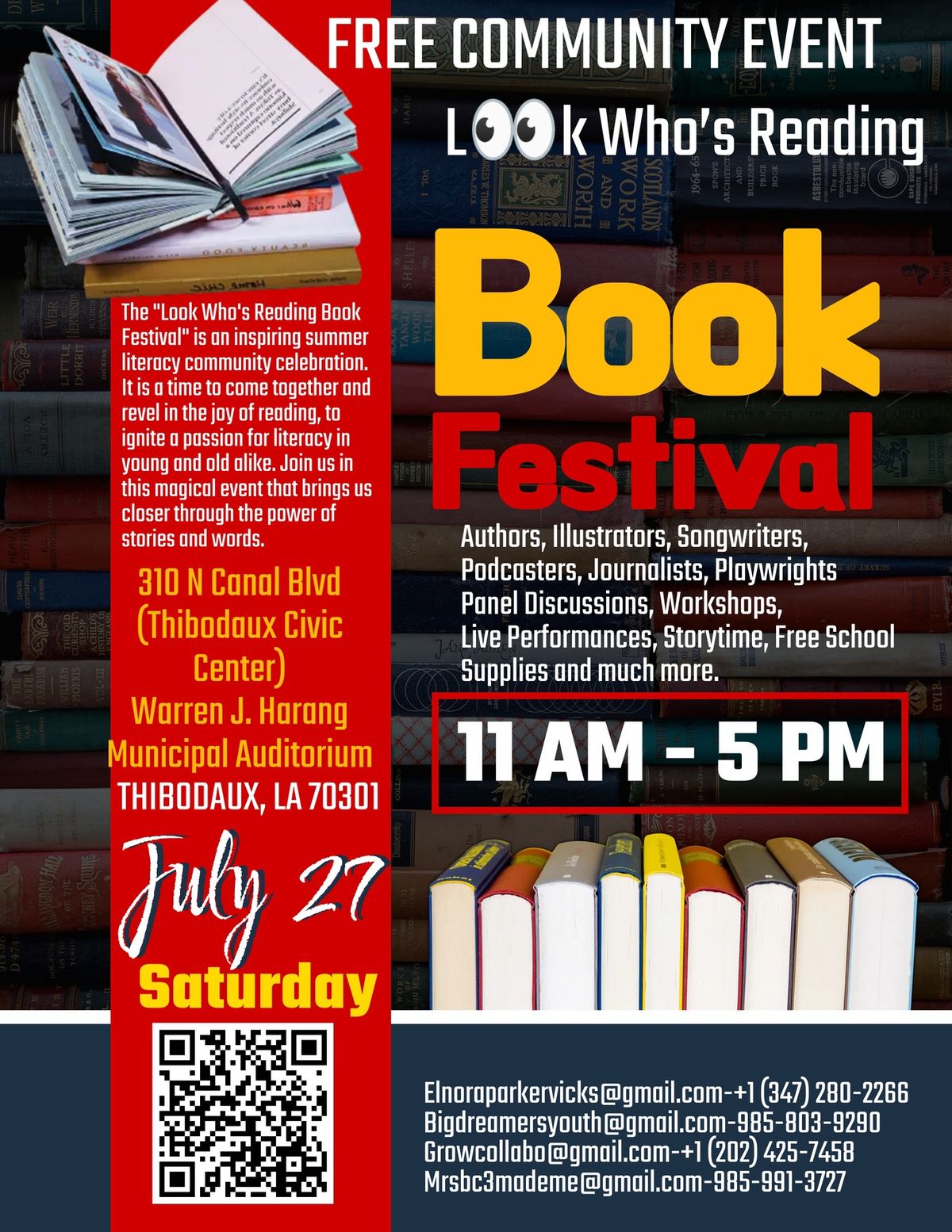 Look Who's Reading: Book Festival