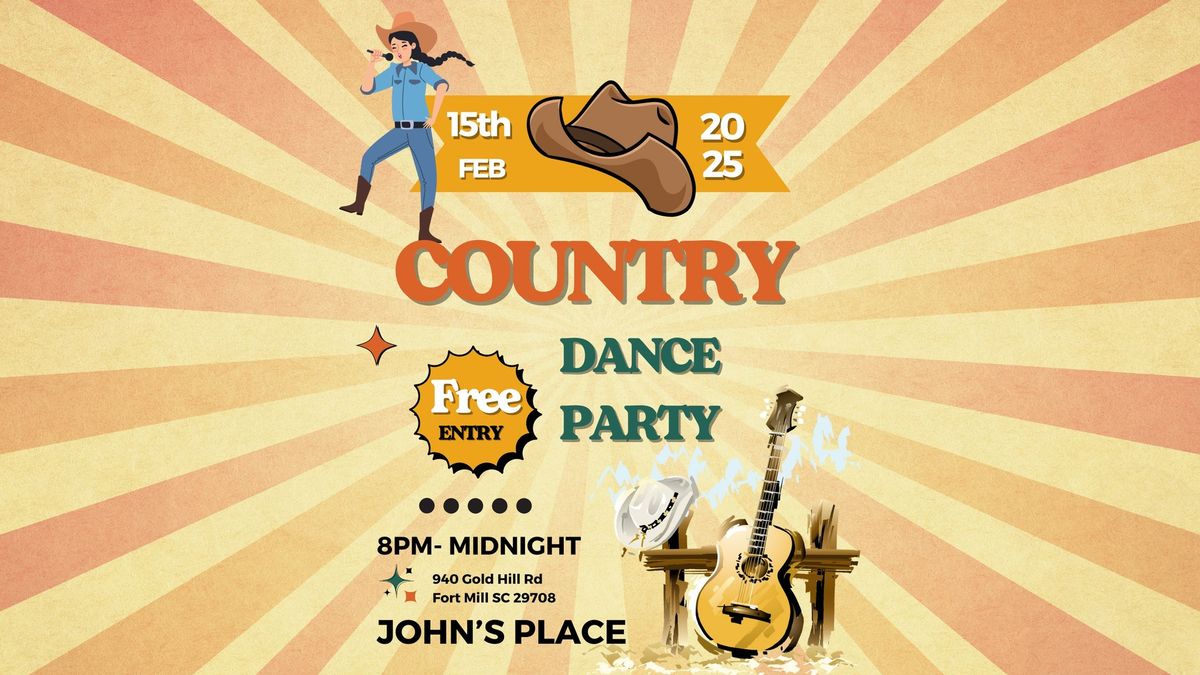 Country Music Dance Party