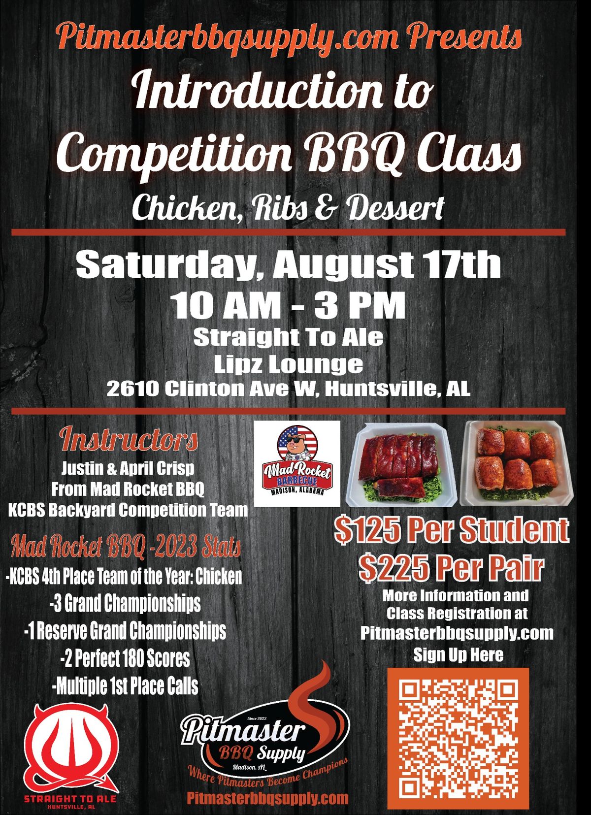 Introduction to Competition BBQ Class 