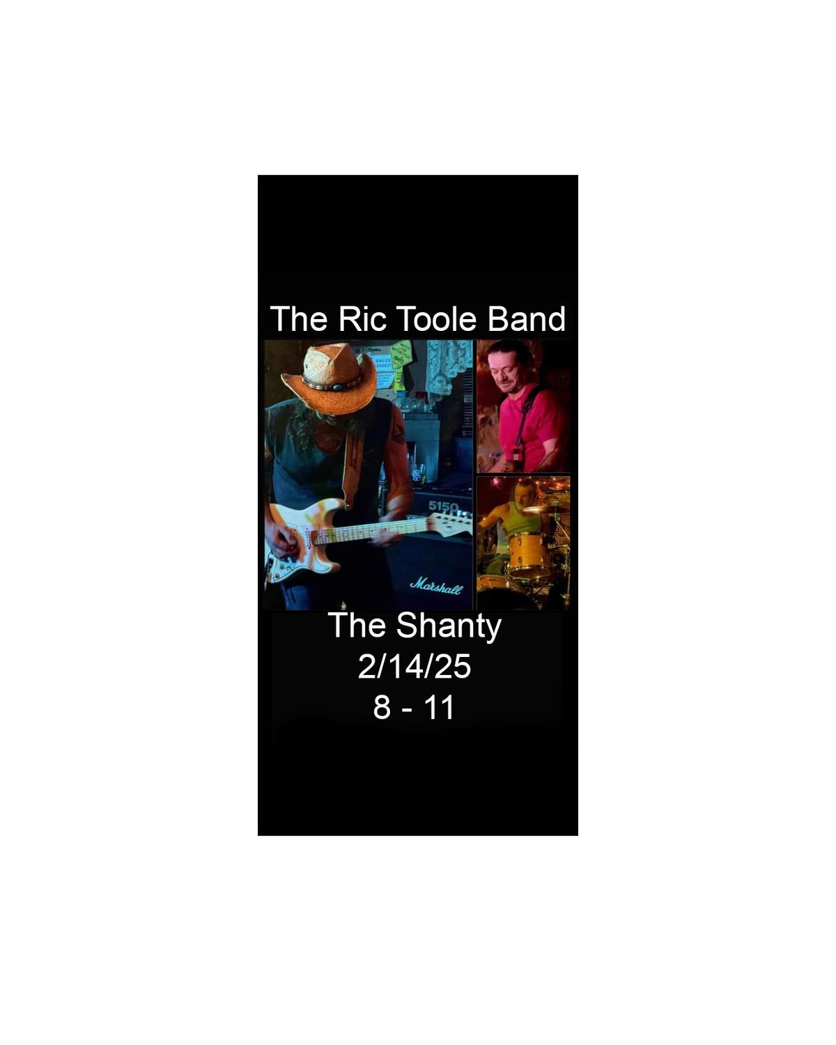 Valentines Day at The Shanty with The Ric Toole Band