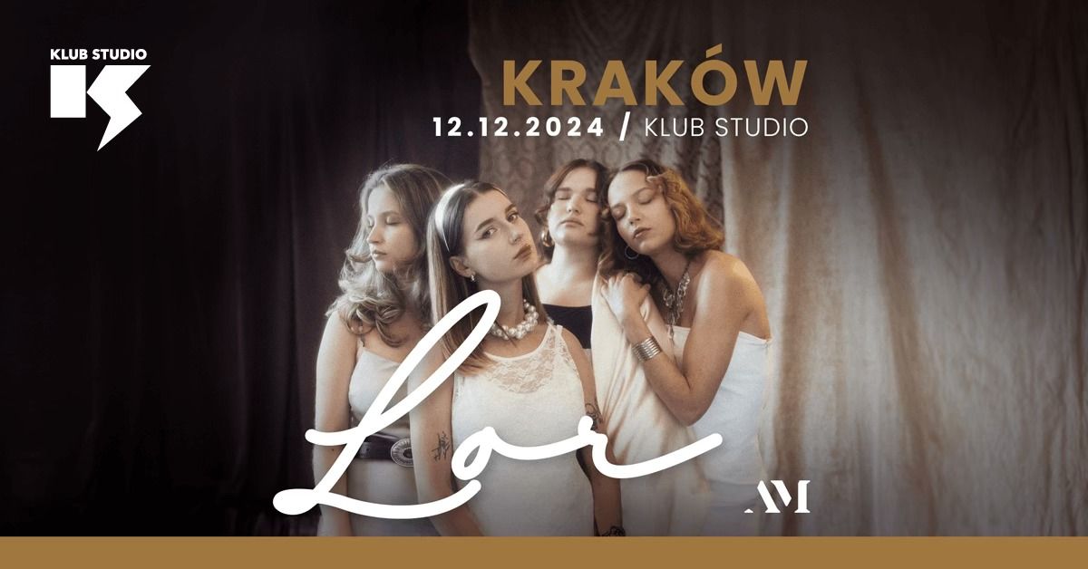 LOR | \u017bony Hollywood | 12.12.2024 | Krak\u00f3w, Klub Studio 