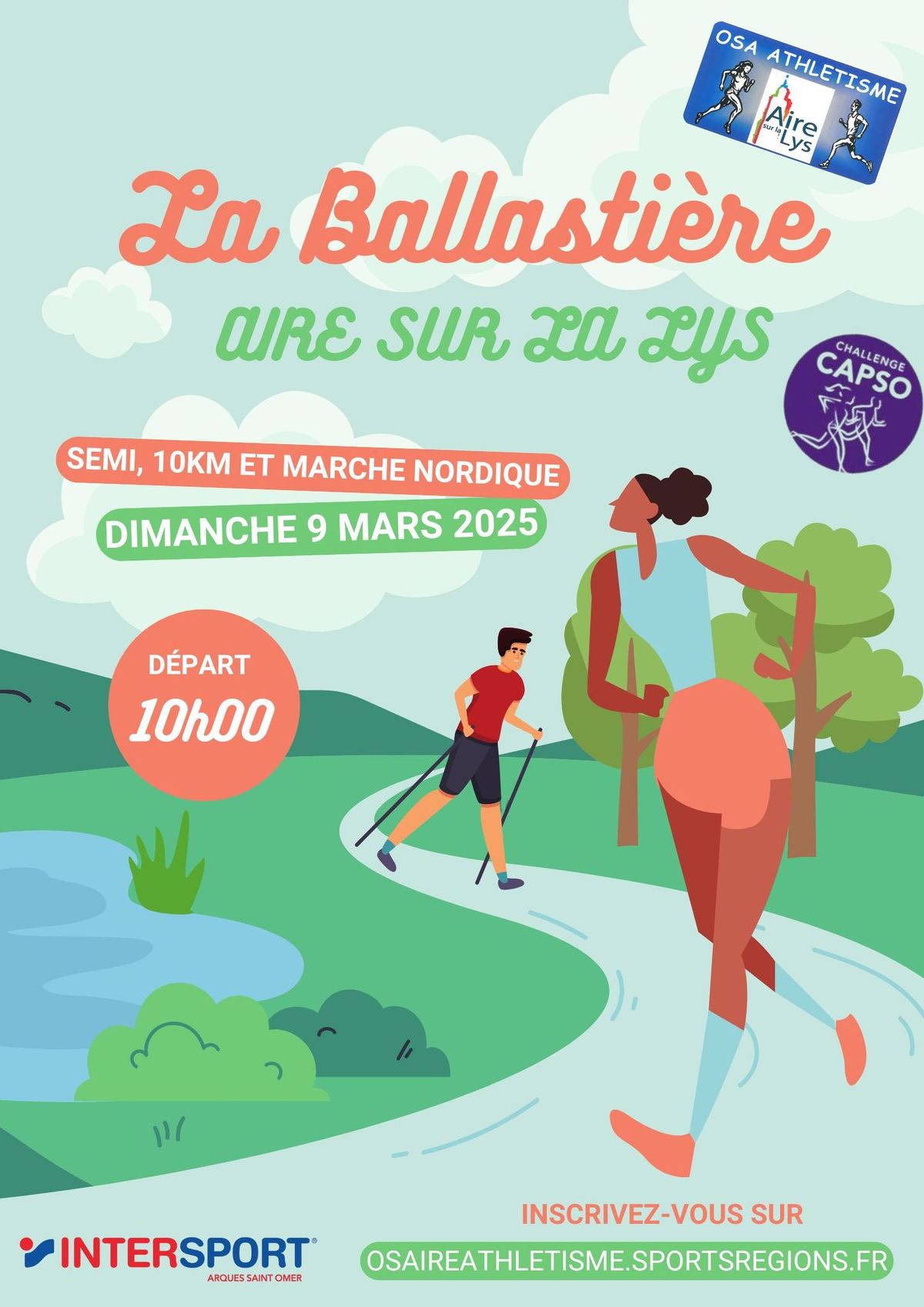 LA BALLASTIERE 2025 : Semi, 10km & 10km Marche Nordique