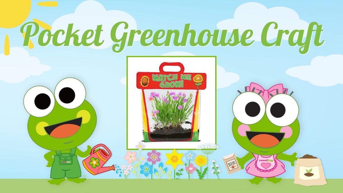 Pocket Greenhouse Craft at sweetFrog Catonsville