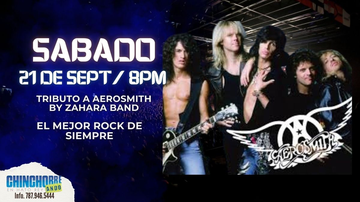 Lo mejor de Aerosmith (Live por Zahara Band)