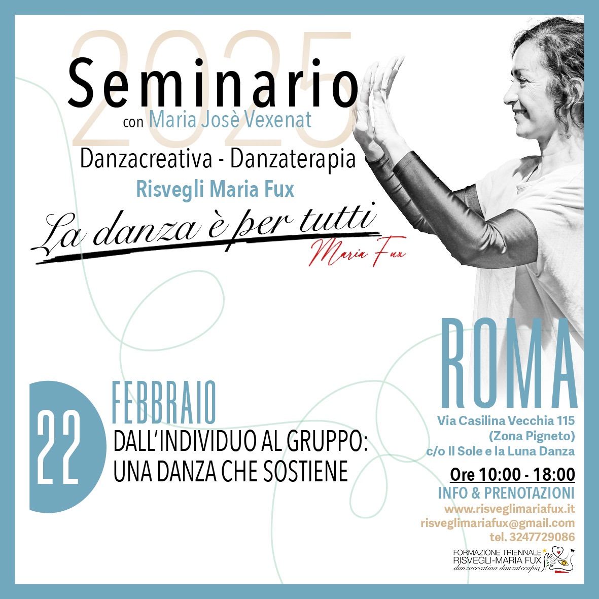 ROMA Seminario Danzaterapia 