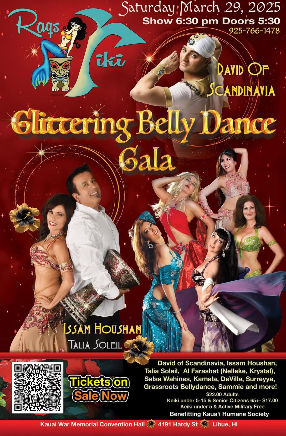 Raqs Tiki Belly Dance Glittering Gala