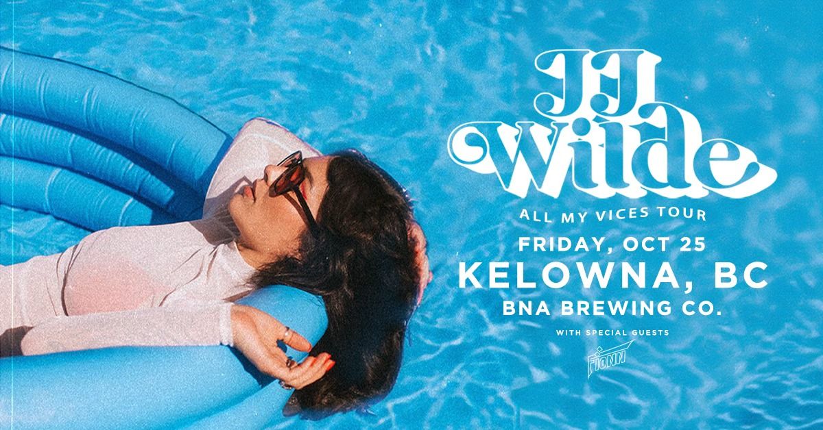  JJ Wilde: All My Vices Tour at BNA Brewing 