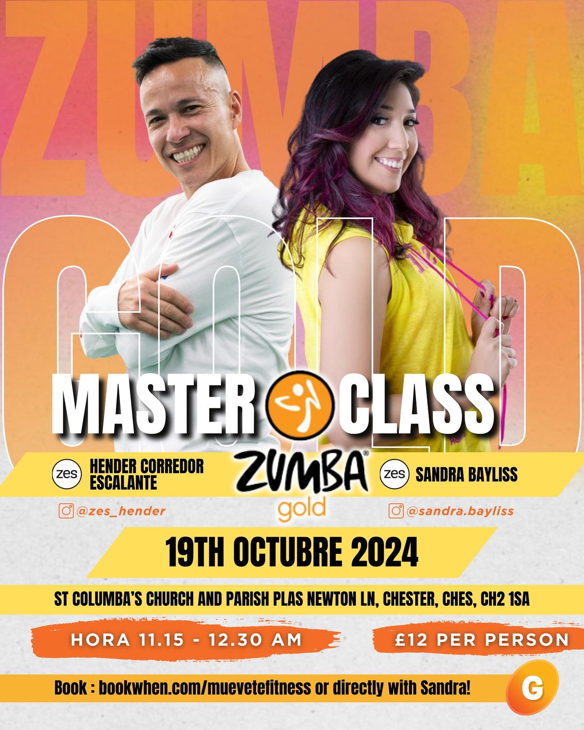 Zumba Gold\u00ae\ufe0f Masterclass CHESTER, UK