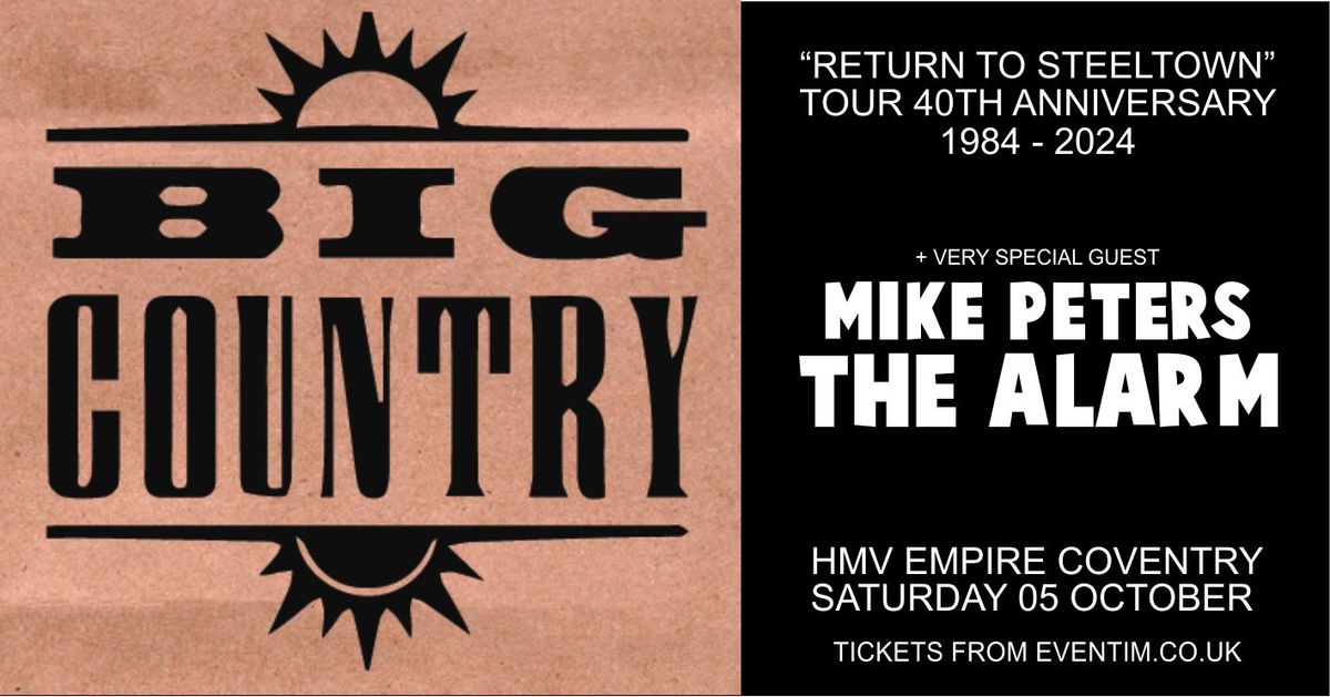 BIG COUNTRY \/ MIKE PETERS