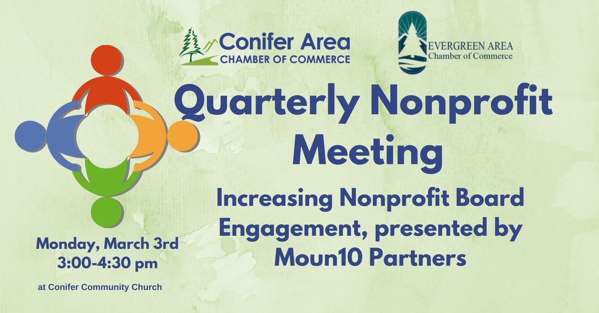 Quarterly Nonprofit meeting 