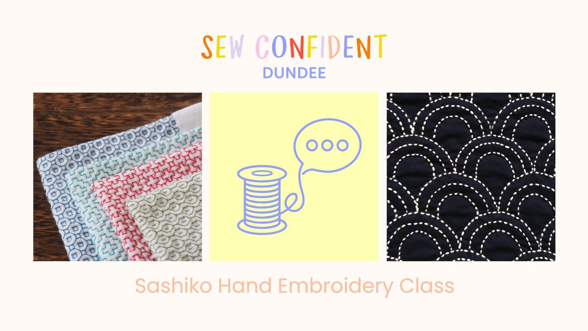 Sashiko Hand Embroidery Class