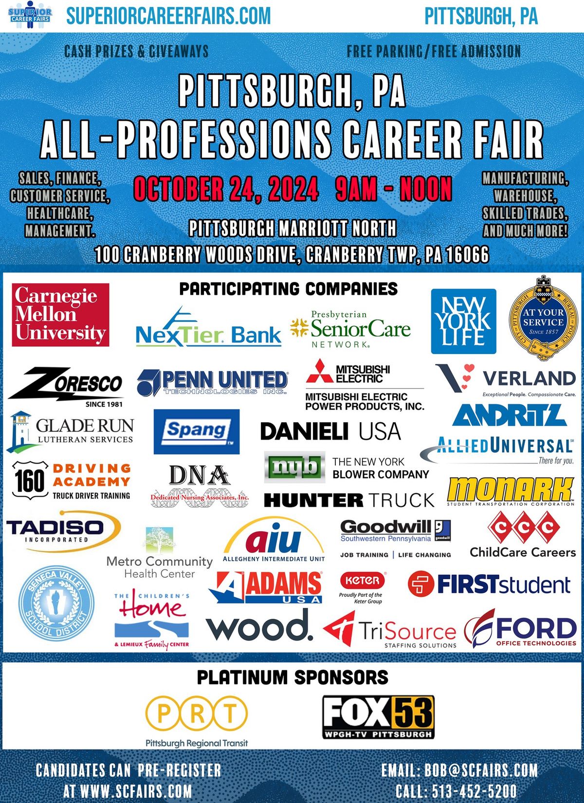 PITTSBURGH ALL PROFESSIONS CAREER FAIR 