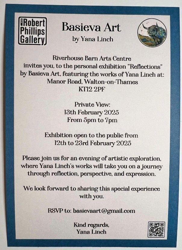 Solo Exhibition "Reflections 