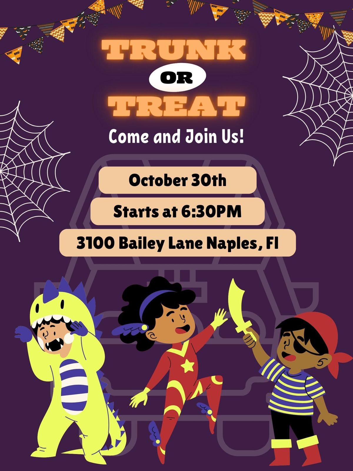 Trunk or Treat at Naples Naz