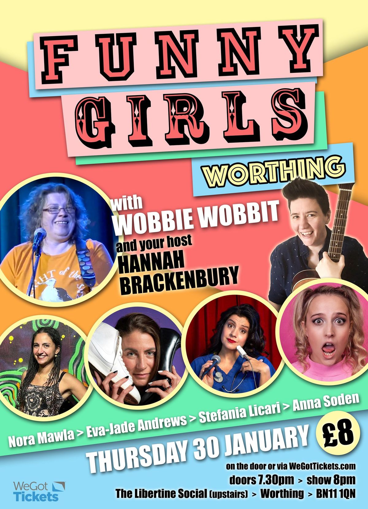 Funny Girls! Worthing \/\/ 30 Jan