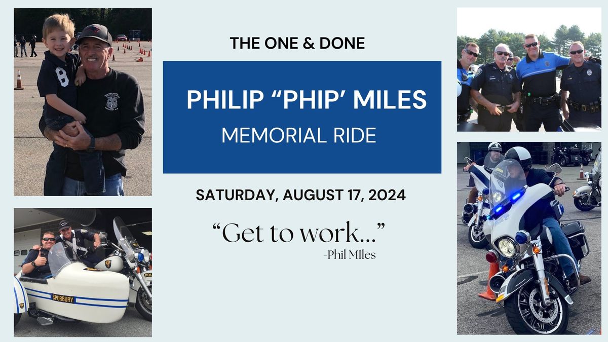 Philip "Phip" Miles Memorial Ride 
