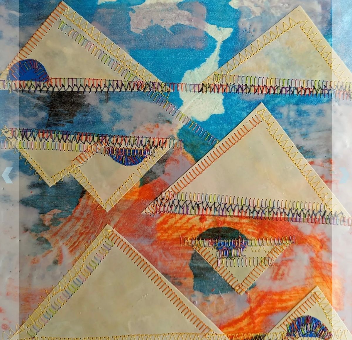 Encaustic Class: Wax Paper Art Quilt Blocks