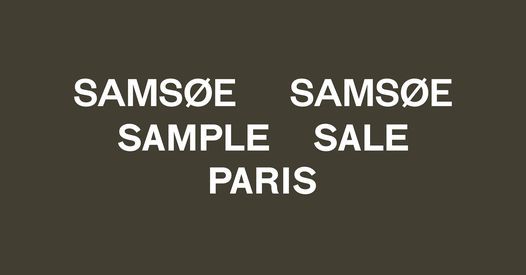 Sample Sale Paris