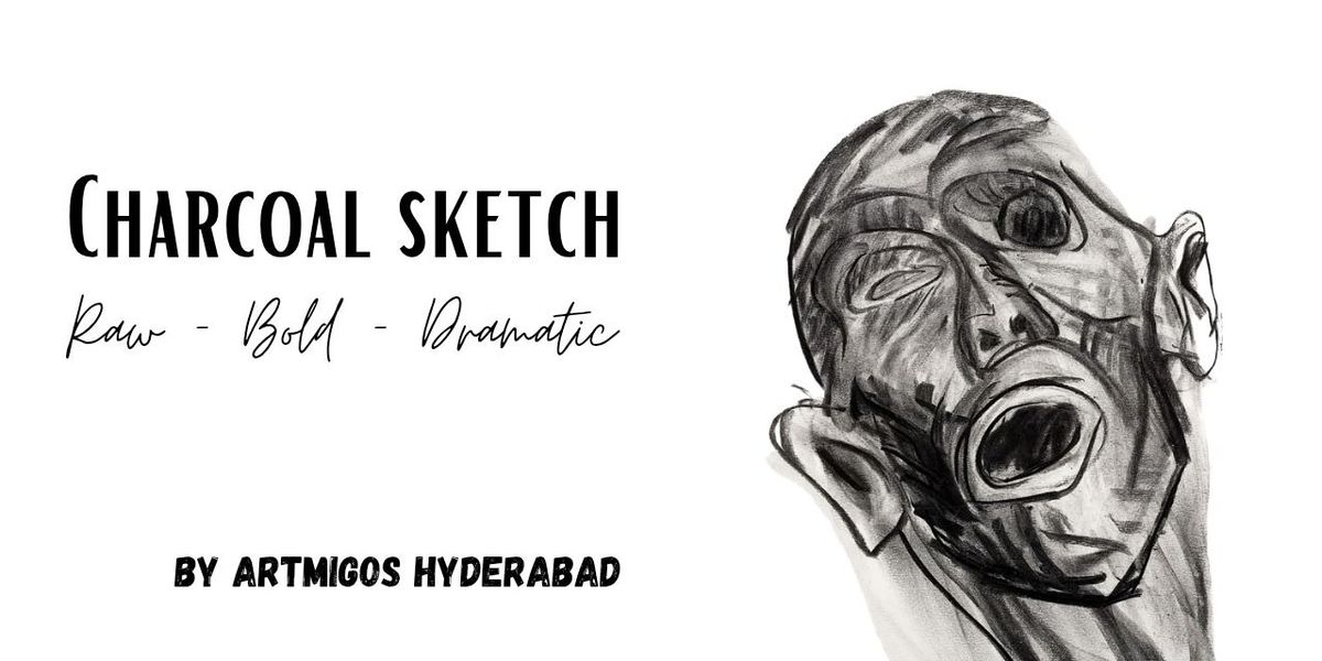 Charcoal Sketch Workshop in Hyderabad