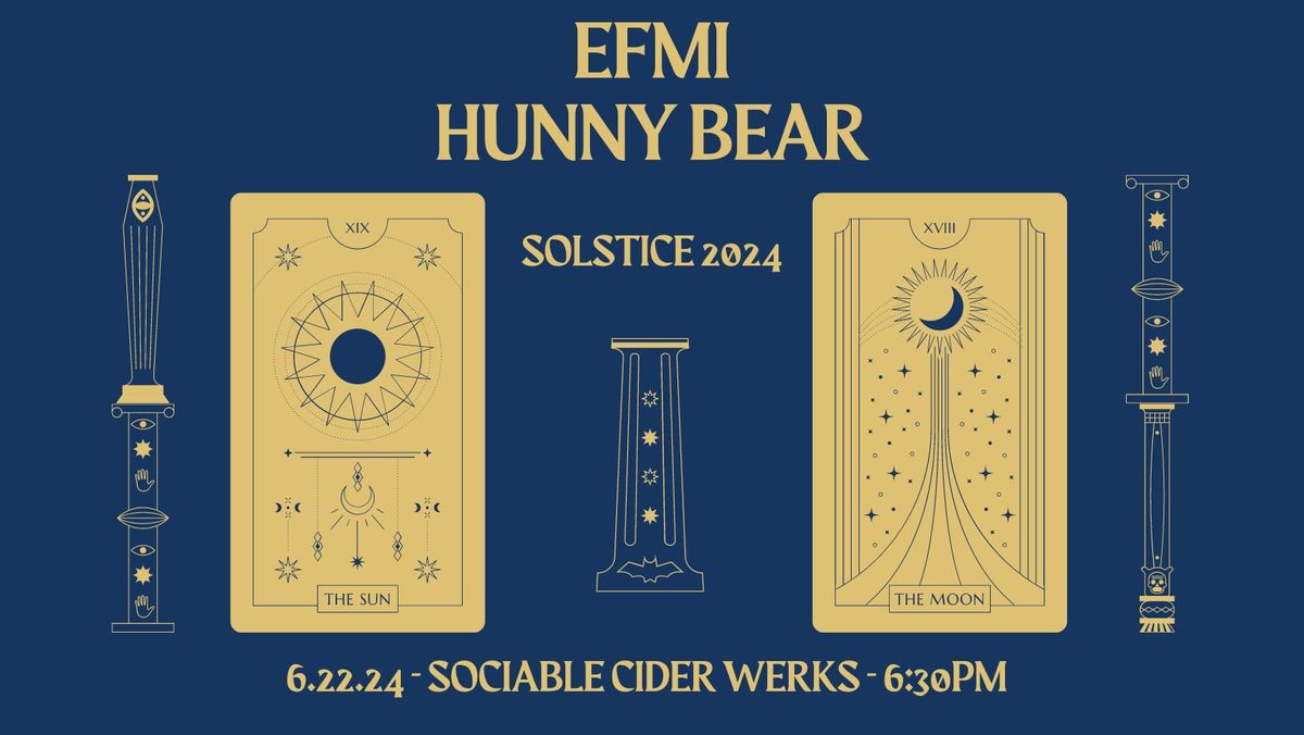 Efmi and HUNNY BEAR at Sociable Cider Werks