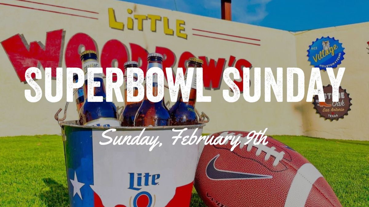 Superbowl Sunday