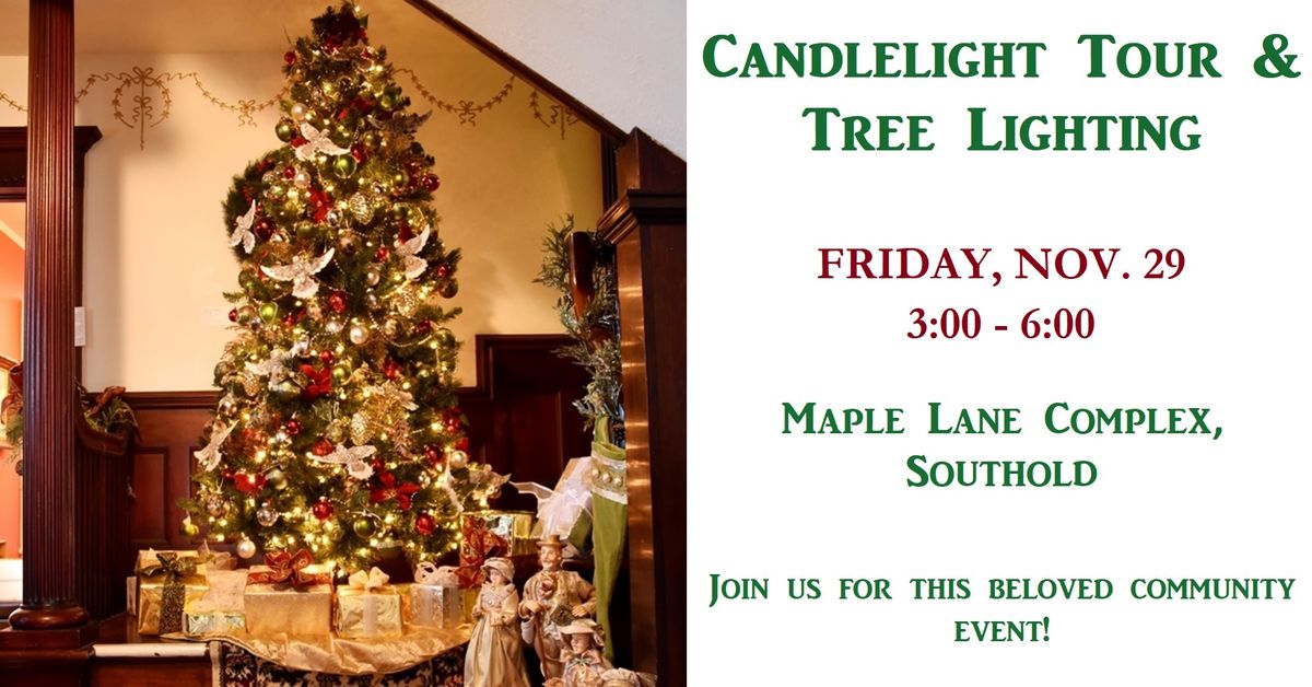 Candlelight Tour & Tree Lighting