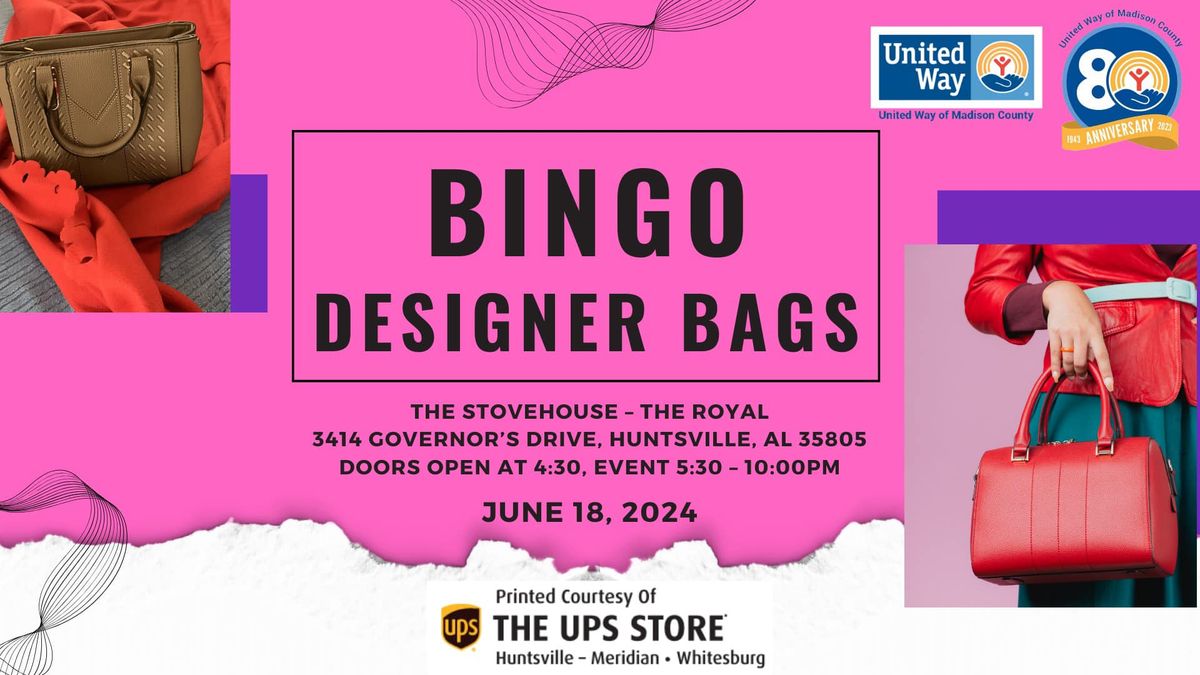 Designer Bag Bingo 2024!