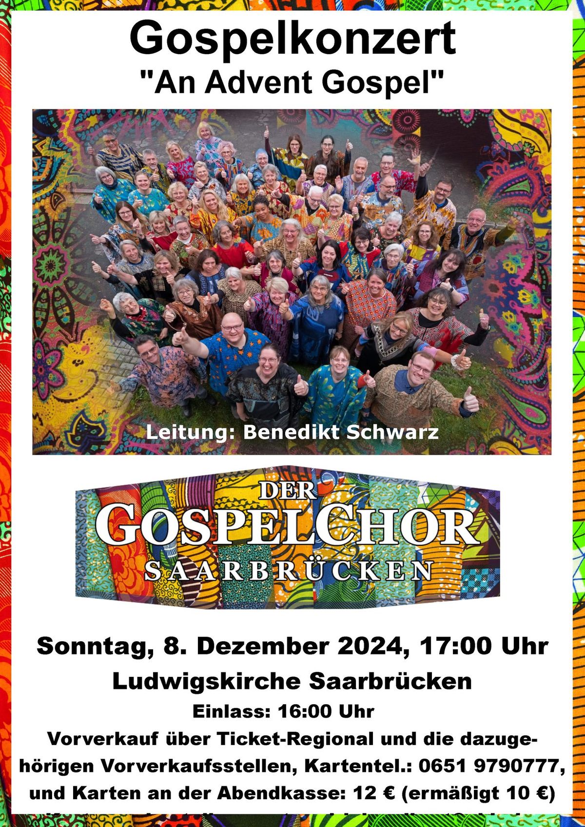 Advents- u. Weihnachtsgospel GospelChor Saarbr\u00fccken